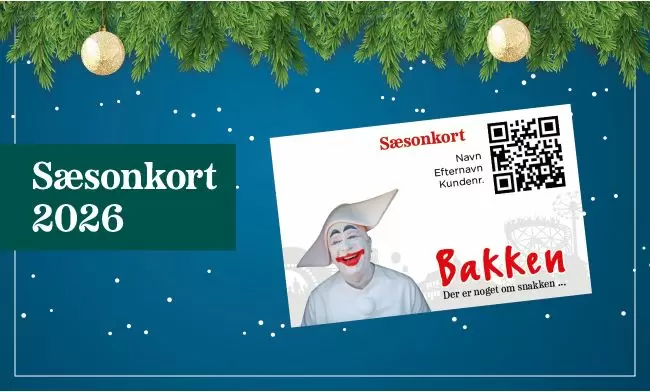 Sæsonkort til Bakken 2026