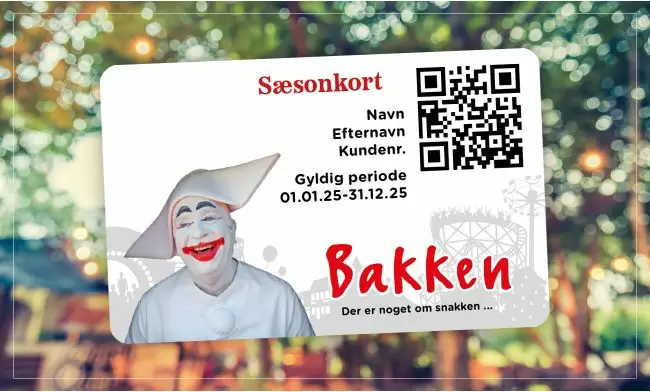 Sæsonkort til Bakken 2025
