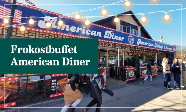 Frokostbuffet på American Diner