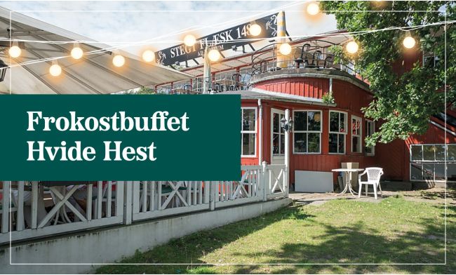 Frokostbuffet på Hvide Hest