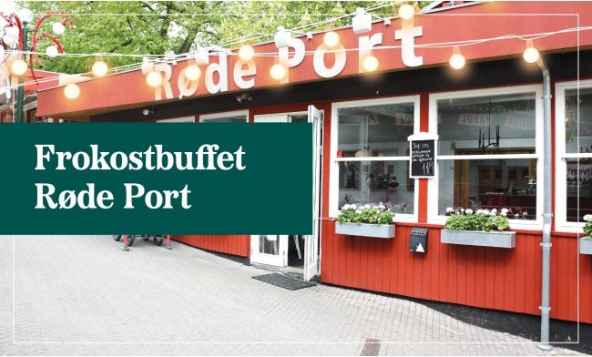 Frokostbuffet på Røde Port