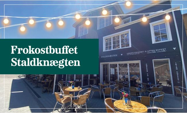 Frokostbuffet på Staldknægten