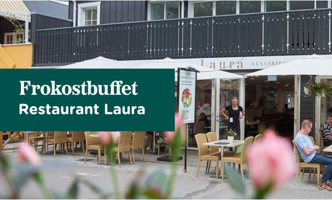 Frokostbuffet på Laura